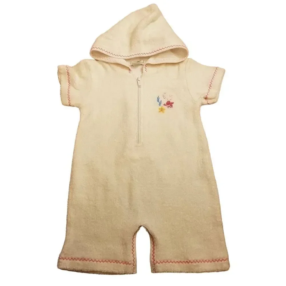 Leissy laissy terry cloth romper 3-6 months